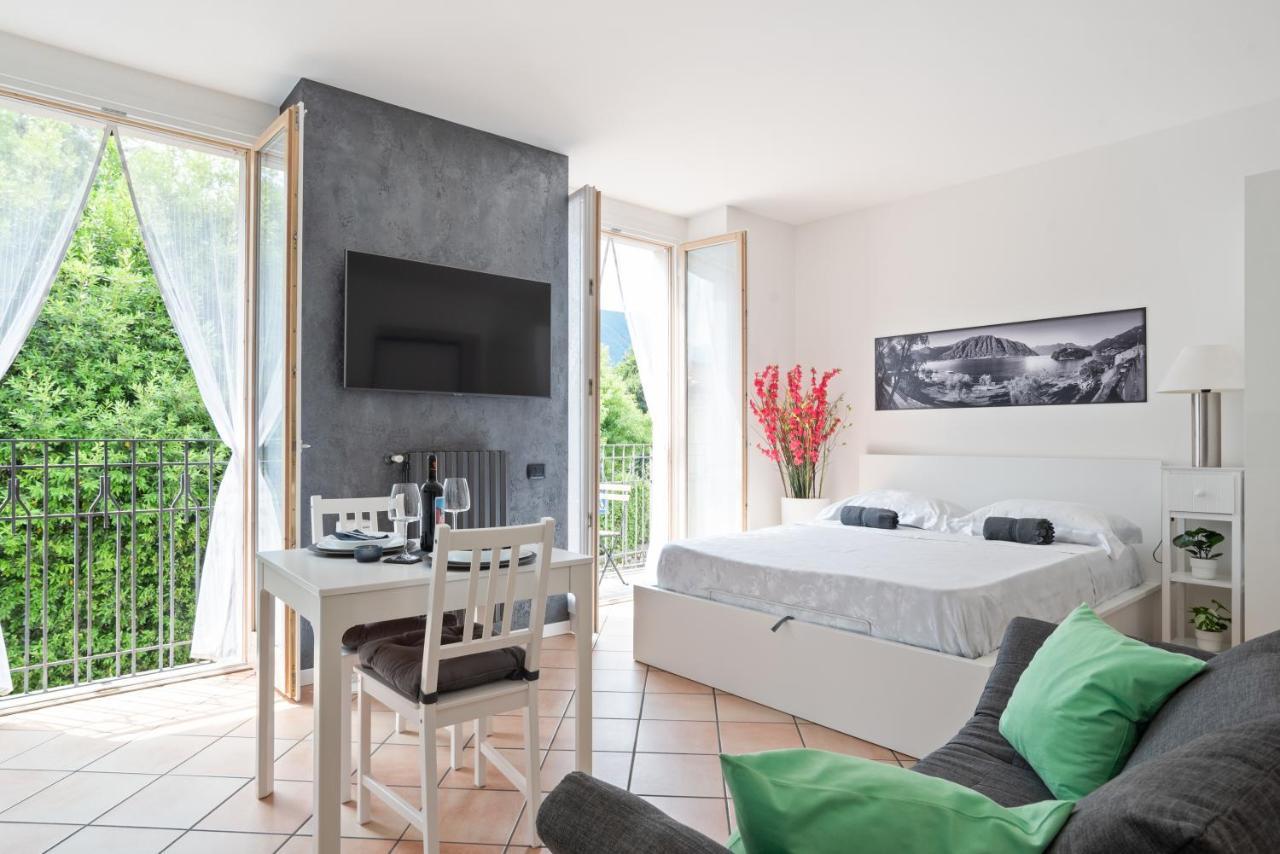Lake Como Studio With Balcony And Private Parking Ossuccio Екстер'єр фото